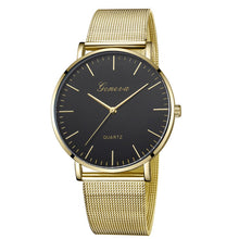 Load image into Gallery viewer, Modern Black Watch Men Women Mesh Stainless Steel for Gifts