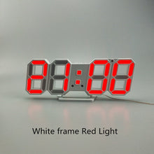 Load image into Gallery viewer, 3D LED Wall Clock Modern Design