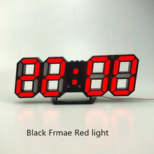 Load image into Gallery viewer, 3D LED Wall Clock Modern Design