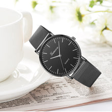 Load image into Gallery viewer, Modern Black Watch Men Women Mesh Stainless Steel for Gifts
