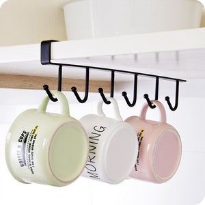 Iron 6 Hooks Cup Holder Hanging