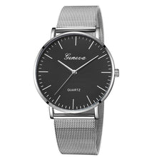 Load image into Gallery viewer, Modern Black Watch Men Women Mesh Stainless Steel for Gifts
