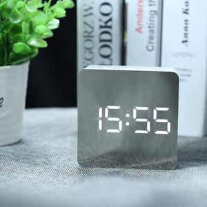 electronic LED Mirror Alarm [Wake Up clock]