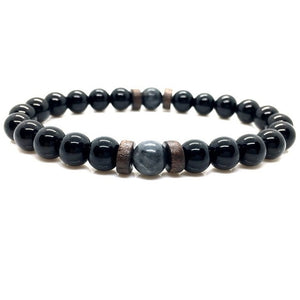 2020 Men Bracelet Natural Moonstone Bead