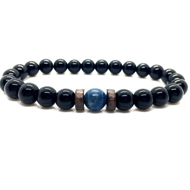 2020 Men Bracelet Natural Moonstone Bead